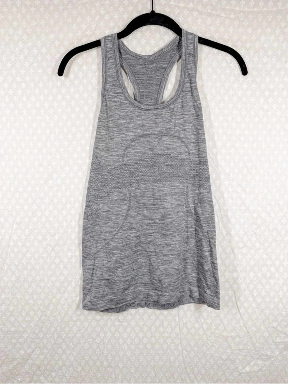 Lululemon Grey Space Dye Racerback Tank‎ Top